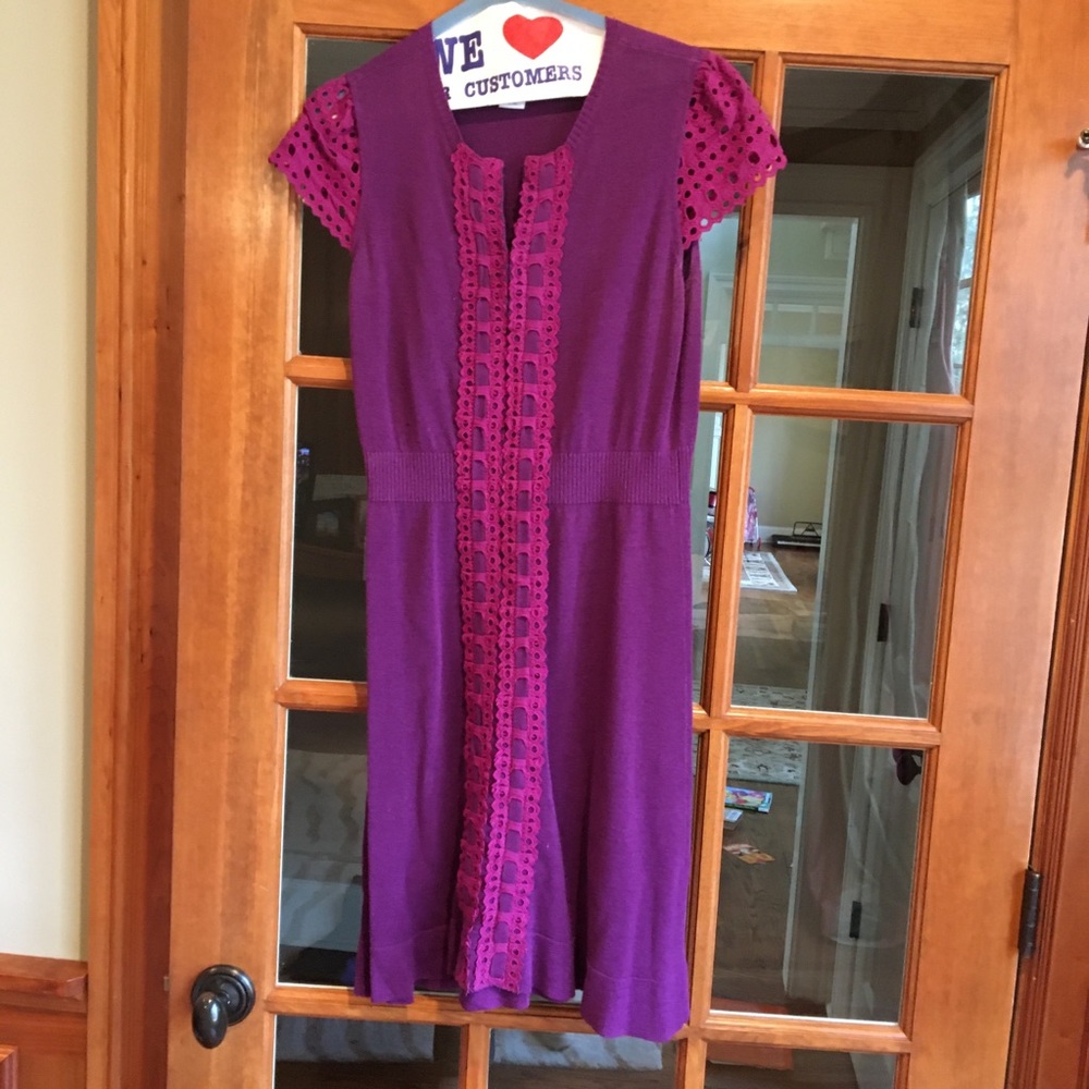 Nanette Lepore size 10 Berry Dress